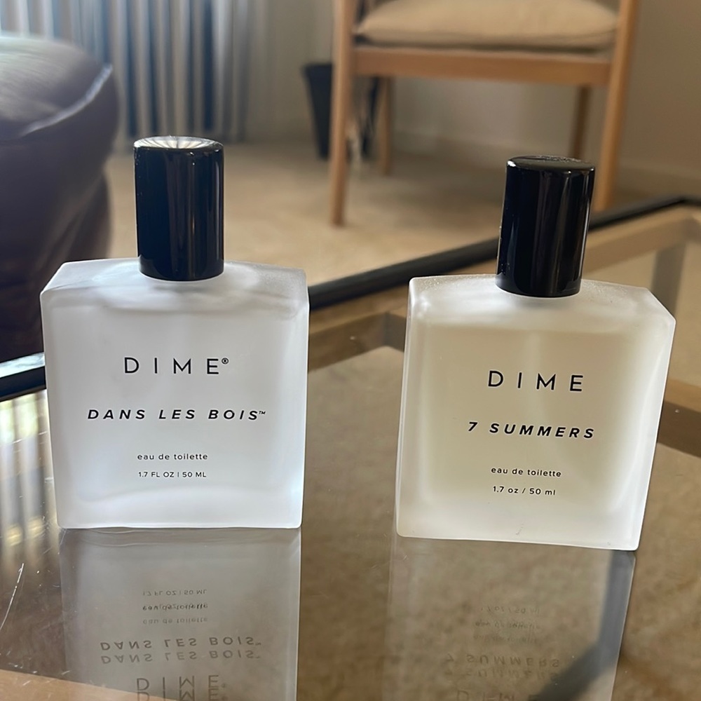 Dime perfume. Scents- dans les bois & 7 summers